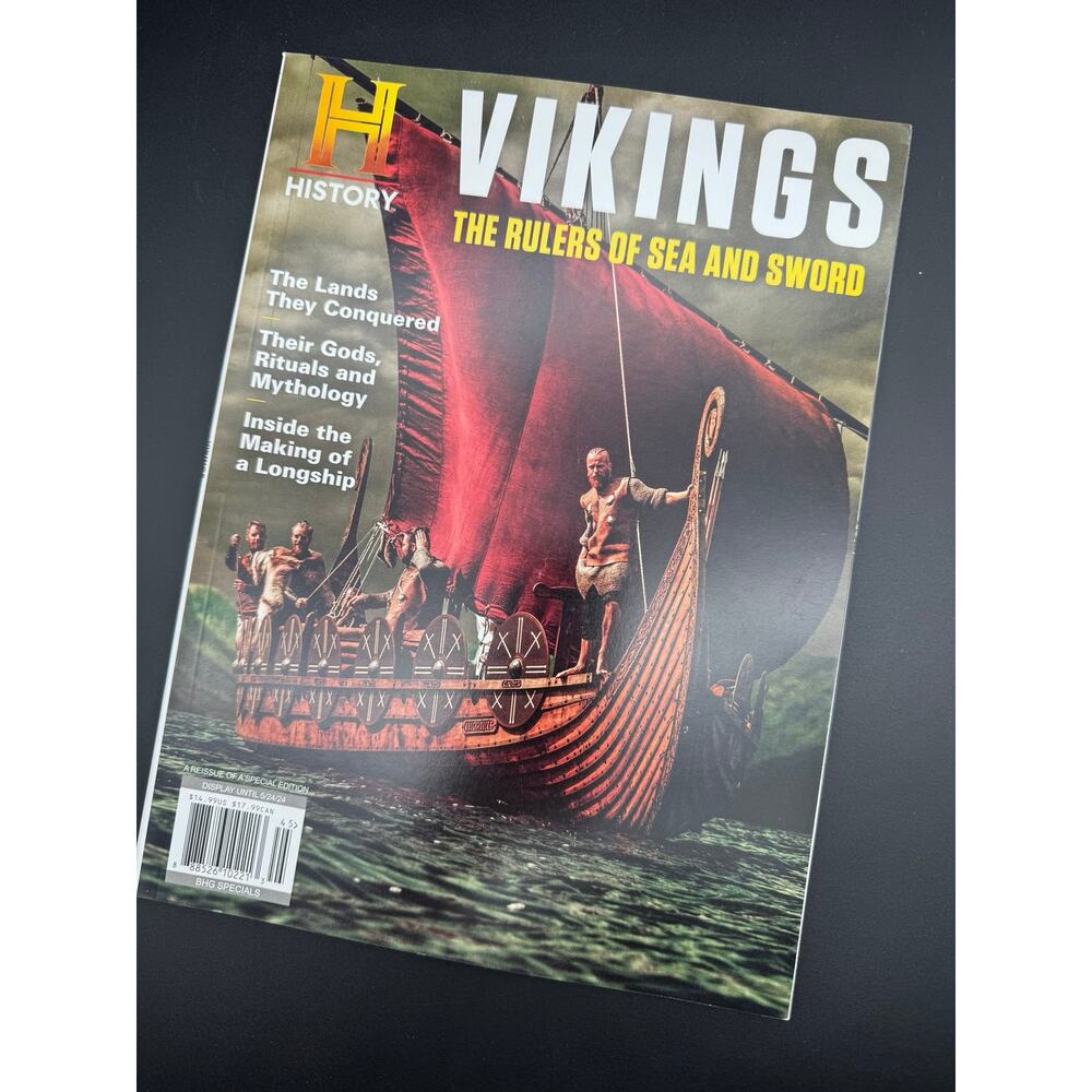 VIKINGS: THE RULERS OF SEA & SWORD History Magazine Spring 2024 Special Reissue